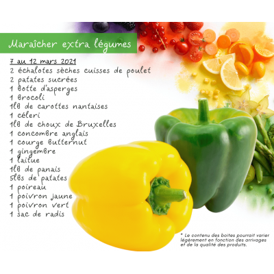 Panier fruits & légumes: Extra légumes